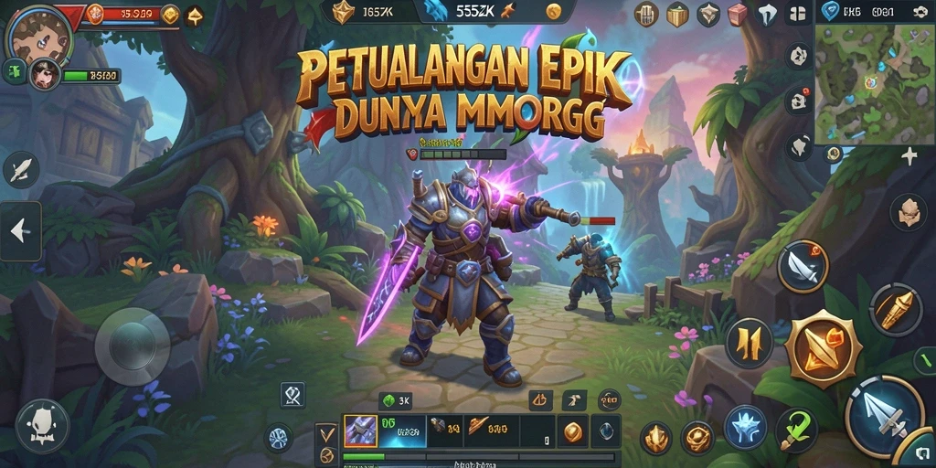 Tampilan menakjubkan dari gameplay <strong>555ZK</strong> yang penuh aksi dan petualangan.