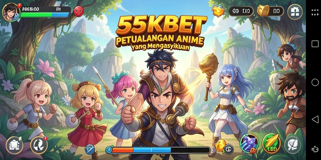 Tampilan gameplay 55KBET yang seru dan menawan.