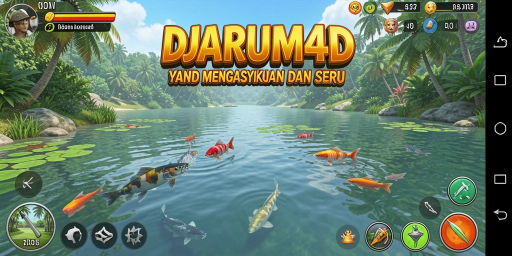 Gameplay seru menangkap ikan besar di DJARUM4D.