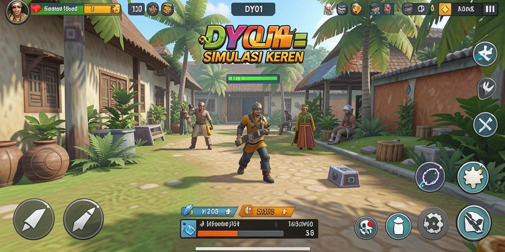 Gameplay menarik DY01 dengan grafis menakjubkan.