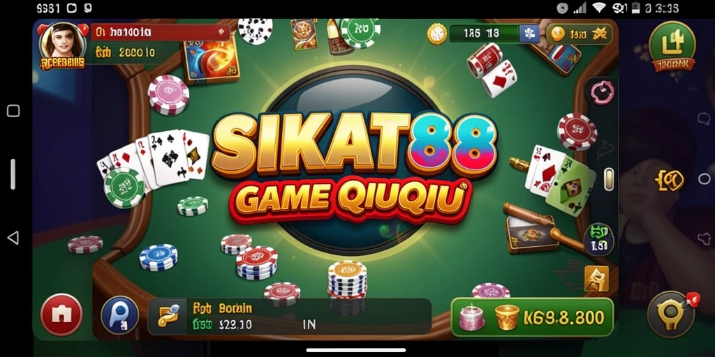 Gameplay seru QiuQiu di SIKAT88 dengan tampilan grafis menarik.